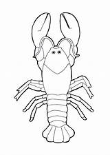 Kreeft Aragosta Langosta Krebs Kleurplaat Malvorlage Crustaceo Homard Lobster Langostas Coloriage Imprimir Colorir Schulbilder Educolor Amizade Crustaceos Idibujos Ausmalbild Stampare sketch template