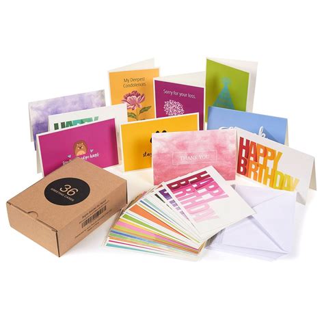 occasion greeting cards box set   pack assorted greeting cards