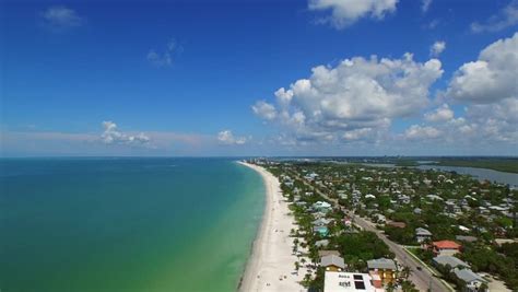 drone aerial video fort myers beach fl stock footage video  shutterstock