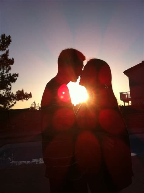 cute couple kissing on tumblr