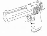 Weapon Gun Coloriage Raskrasil sketch template