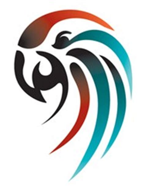pin  henri peraekylae  logo parrot logo parrot logo design art logo