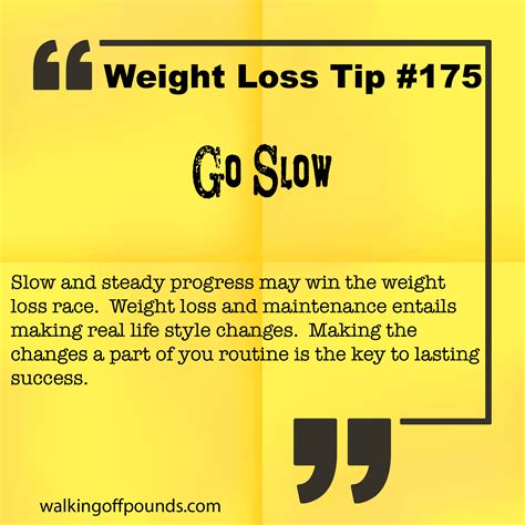 weight loss tip  slow walking  pounds