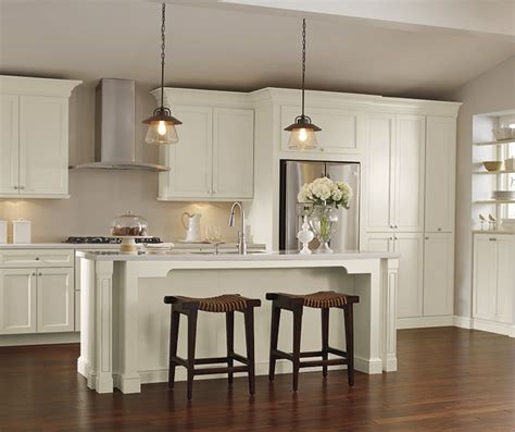 white kitchen cabinets schrock cabinetry