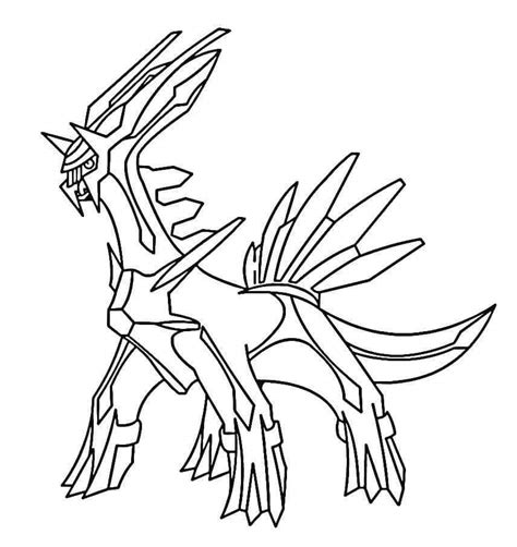 printable legendary pokemon coloring pages clipart  printable