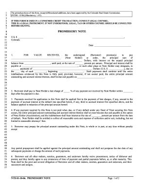 printable promissory note florida forms  templates fillable