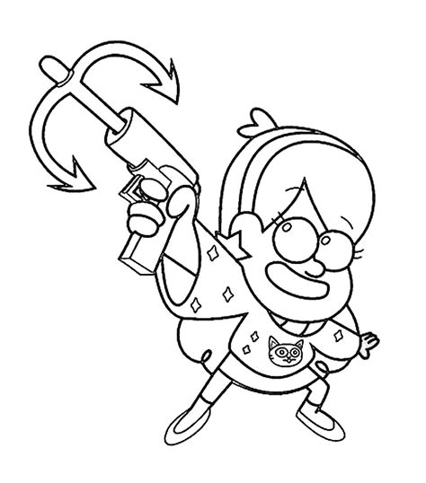 gravity falls coloring pages
