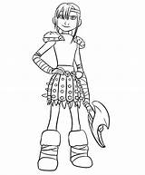 Hiccup Coloring Pages Httyd Astrid Train Dragon Template sketch template