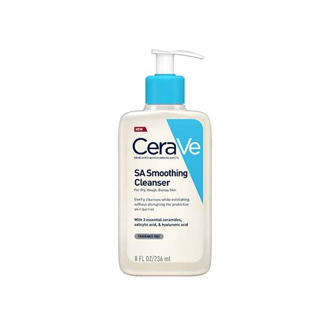 cerave sa smoothing cleanser bumpy skin ml