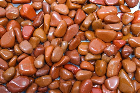 red jasper tumbled stones choose  oz  oz  oz   lb bulk lots