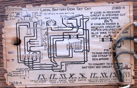 antique crank phone wiring diagrams wiring diagram  telephone wiring diagram cadicians