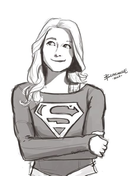 pin de coralie gingras em supergirl supergirl desenho série supergirl e desenhos pra desenhar