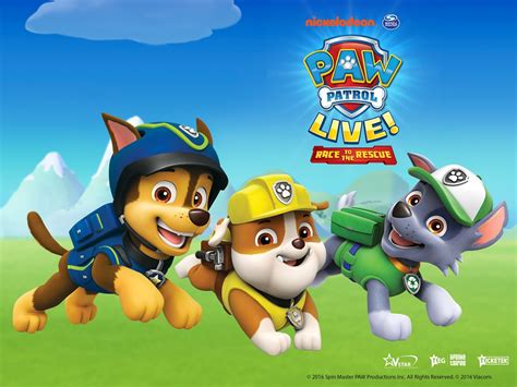 nickalive paw patrol live race to the rescue announces australian tour