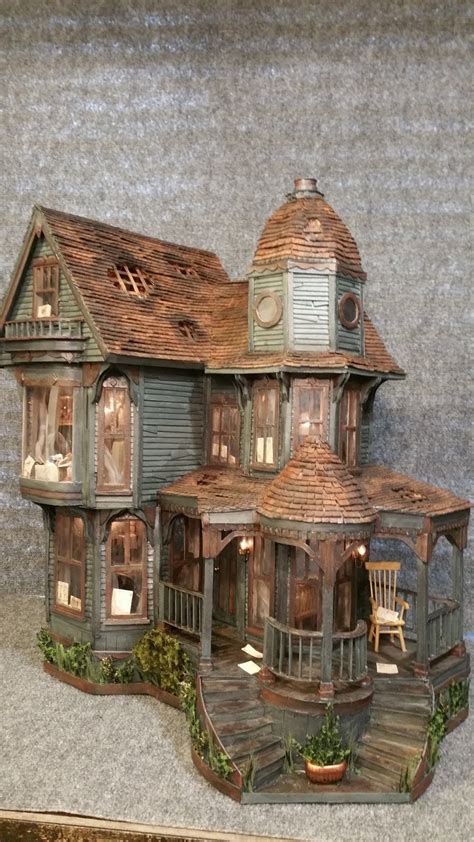 greggs miniature imaginations haunted mansion    cardboard