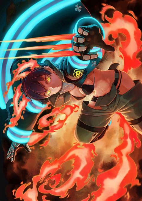 Fireforce Tamaki Fanart Anime Dibujos De Anime Arte