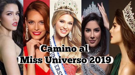 mejores candidatas para el miss universo 2019 youtube