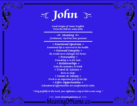 meaning of name john quotes names with meaning names meant to be