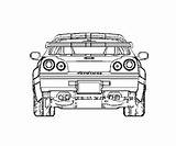 Furious Fast Coloring Skyline Pages Printable Template Description sketch template