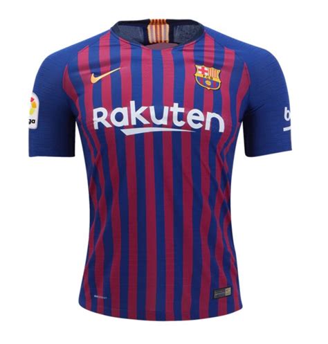 Fc Barcelona 2018 2019 Futbol Home Stadium Player Jersey