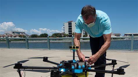upward drone solutions adapts drones  spray sanitizer  pandemic