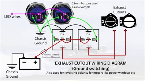 pin wiring diagram exhaust fan exhaust cutout power windows wiring diagrams reversing polarity