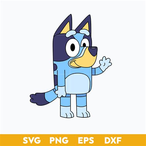 bluey heeler puppy dog svg bluey svg cartoon svg file inspire uplift