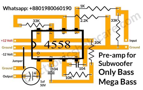 subwoofer circuit diagram electronics  care circuit diagram subwoofer electronic