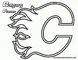 Coloring Nhl Logo Pages Flames Hockey Transformers Popular Coloringhome sketch template
