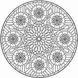 Therapy Coloring Mandala Pages Mandalas Uploaded User Adult Sheets sketch template
