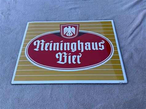 reininghaus bier tablica emaliowana  catawiki