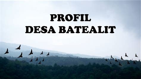 profil desa batealit kecamatan batealit kabupaten jepara jawa tengah