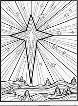 Coloring Christmas Pages Star Doodle Insights Adults Educational Let Sheets Adult Lets Markers Bethlehem Detailed Printable Colouring Color Nativity Clipart sketch template