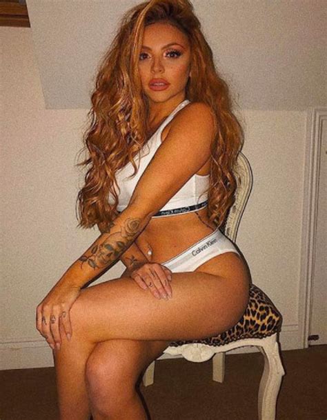 Jesy Nelson S Sexiest Snaps Ever Leather Lingerie Pvc Leotard And