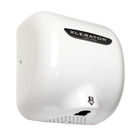xlerator xl bw xlerator hand dryer white hand dryer supply
