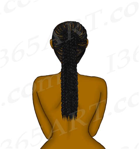 Braided Hairstyles Clipart Black Woman Hairstyles Hairstyle Etsy Uk