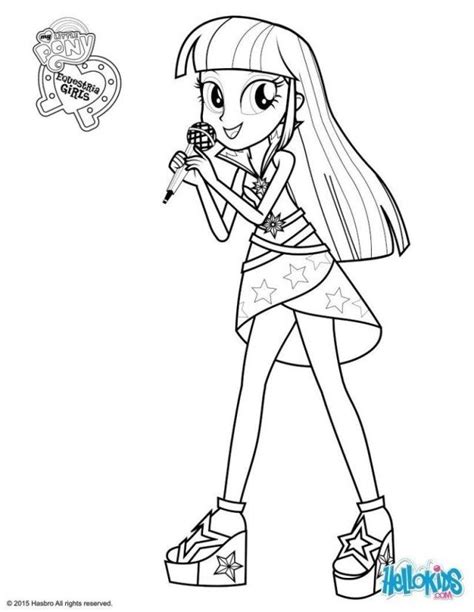 inspiration picture    pony equestria girls coloring