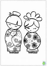 Coloring Pages Kokeshi Dolls Doll Dinokids Dibujos Para Bonecas Colorear Pintar Japanese Dibujo Desenho Pasta Escolha Una Getdrawings Russia Muñecas sketch template
