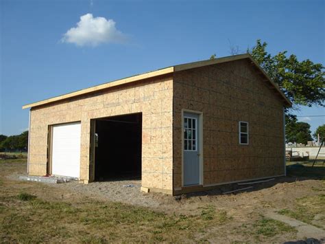 24′ X 30′ Pole Barn Garage – Hicksville Ohio