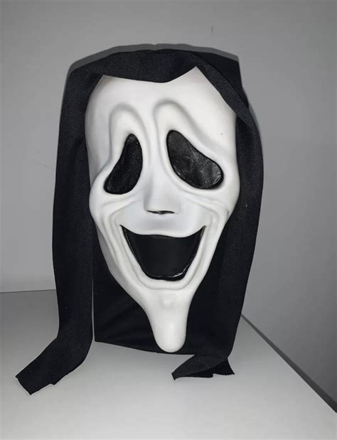 scary  spoof mask ghostface stoned replica rare eu stamp etsy uk
