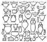 Vases Disegno Anfora Clay Amphora Greca Aryballos Materiali Passo Buon Simmetriche Guidati Metodo Nell Esecuzione Scoprire Ottenere Metà Volete sketch template