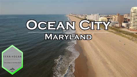 ocmd ocean city maryland dji drone footage youtube