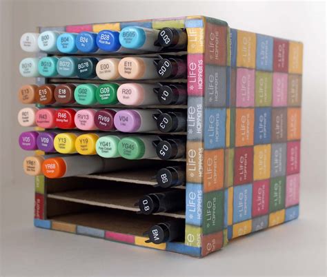 digiart cafe copic markers storage box