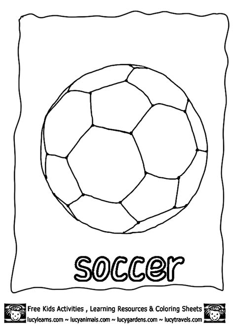 coloring pages soccer balls coloring home