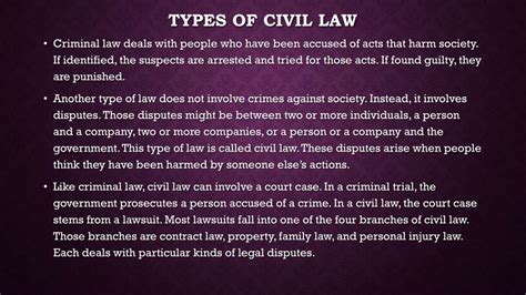 Ppt Civil And Criminal Law Powerpoint Presentation Free