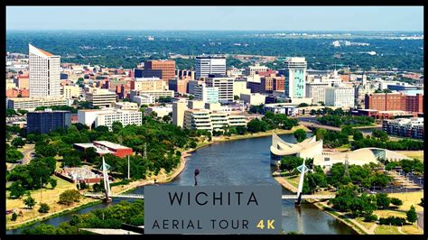 wichita  aerial drone youtube