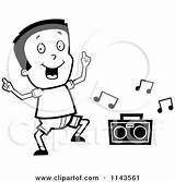 Dancing Boy Music Coloring Clipart Cartoon Happy Dance Pages Thoman Cory Outlined Vector Color Small Getdrawings 2021 Getcolorings sketch template