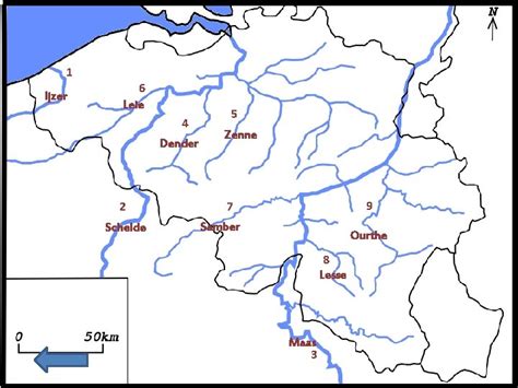 belgische rivieren gebruikte symbolen ga naar mijn volgende