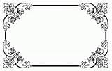 Coloring Clipart Frame Library Border Wedding Pages Clip sketch template