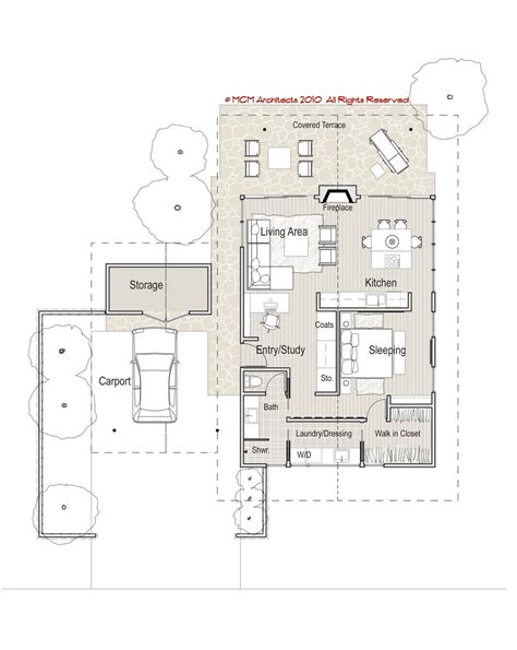 mcm design minimum house plan