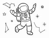 Astronauta Spazio Estelar Colorir Dibujo Astronaut Stellare Astronautas Desenhos Nello Coloringcrew Espaço Stampare Gatito Cdn5 Espaco Desenhar Planeta Registrado Usuário sketch template